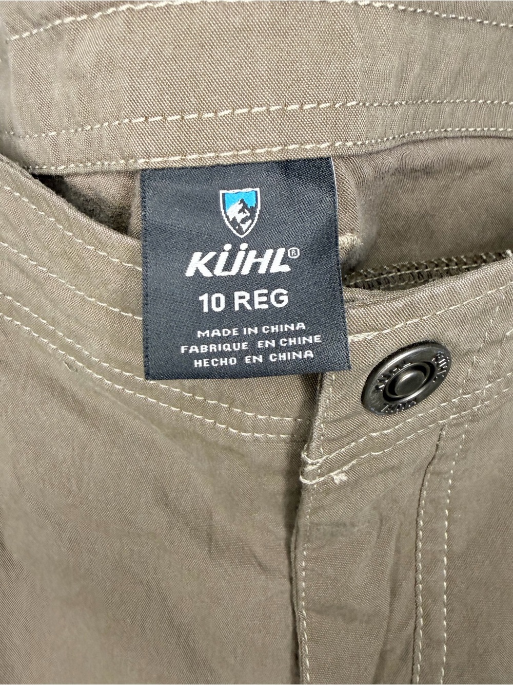 Kuhl Women's Splash Roll Up Quick Dry Cargo Pants Gorpcore Outdoor | Size 10 - Picture 3 of 5